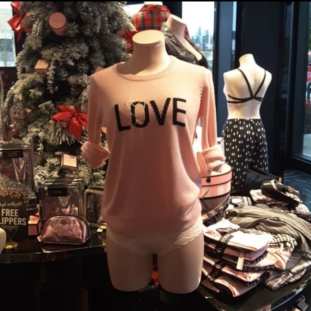 Victoria's Secret Love sweaters XS (NWT)